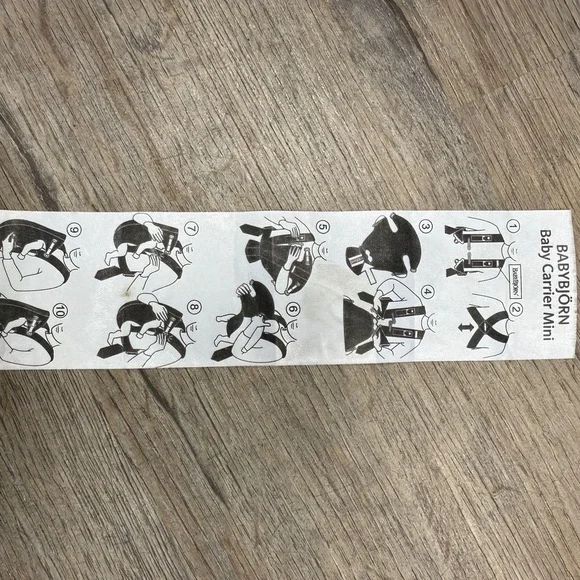 BabyBjörn Gray Bag With Straps - Picture 4 of 4